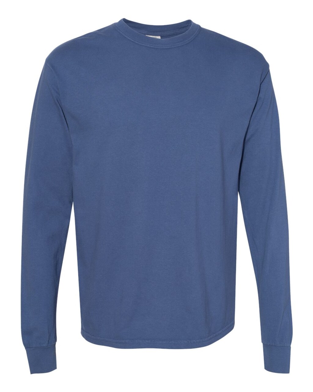 Comfort Colors® Garments Dyed Heavyweight Crewneck Long Sleeve T-Shirt